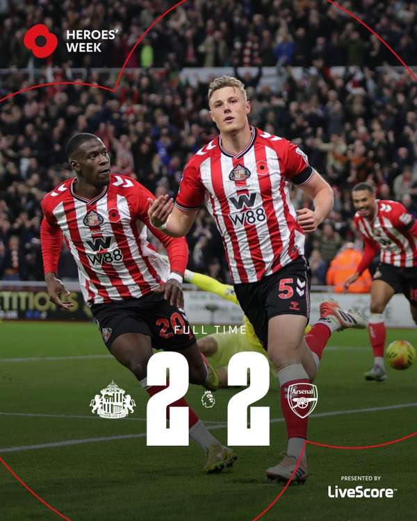 黑猫崛起！桑德兰1.9亿引援立竿见影 主场逼平枪手稳居前四